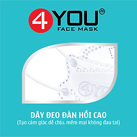 [CHÍNH HÃNG] Một thùng 300 CÁI khẩu trang 4 lớp KF94 kháng khuẩn, chống bụi mịn, công nghệ 4D Hàn Quốc