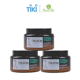 Kem ủ tóc Colatin Keratin hair mask phục hồi chuyên sâu (dạng hũ) 500ml