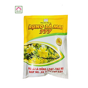 Mua Phân bón hữu cơ Rụng Lá Mai 777 Đồng Loạt - Tạo Nụ - Mập Nụ - An Toàn Cho Cây
