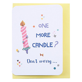 Nơi bán Thiệp Sinh Nhật Maisen One More Candle  - Giá Từ -1đ