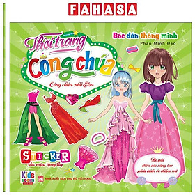 Sách - Bóc Dán Thông Minh - Thời Trang Công Chúa - Công Chúa Nhỏ Elsa