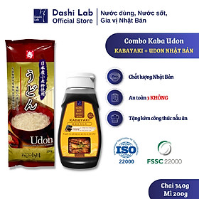 Combo Mì Udon Và Nước Sốt Kabayaki DASHI LAB Vị Ngon Nhật Bản Đậm Đà Khó