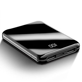 Mua Pin sạc dự phòng 10.000 MAh Siêu nhỏ  Siêu mỏng  Led hiển thị dung lượng  2 mặt cường lực