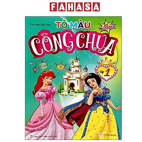 Sách - Tô Màu Công Chúa - Tập 1