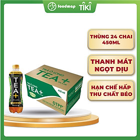Mua Trà Olong Teaplus - Chai 450ml - Thùng 24 chai tại FoodMap