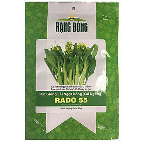 Mua Gói 20gram - Hạt Giống Cải ngọt Ăn Bông Rạng Đông - Shop Hạt Giống Ba Miền Chịu Nhiệt