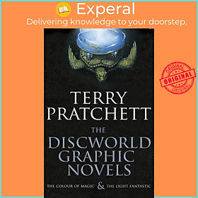 Sách - The Discworld Graphic Novels: The Colour of Magic and The Light Fantas by Terry Pratchett (UK edition, hardcover)