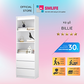 Mua Tủ để sách gỗ công nghiệp cho gia đình SMLIFE Billie