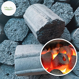 Mua Than nướng không khói - Túi 01kg - Than sạch sinh học cao cấp làm từ 100% gáo dừa tự nhiên