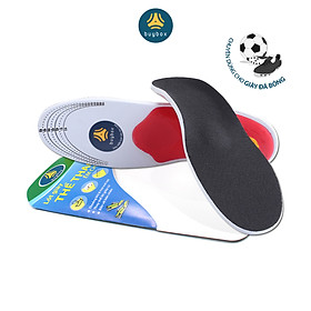 Lót giày thể thao 4D ốp nhựa trợ lực gan bàn chân dùng mang giày đá bóng, bóng chuyền, bóng rổ - buybox - BBPK179