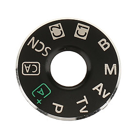 Interface Cap Button Replacement Part Dial Mode Plate for Canon EOS 5D Mark 3 & 6D, Digital Camera Repair Accessories