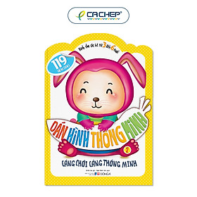 Sách Dán Hình Thông Minh (Dành Cho Các Bé Từ 3 Đến 6 Tuổi) - Tập 2