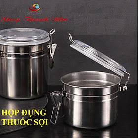 Hộp kim loại đựng tẩu thuốc, thuốc sợi, Shop Thành Nhi STN7474