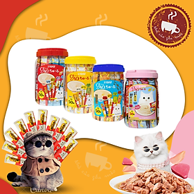 Súp thưởng/Snack thức ăn Ciao Thái Lan cho mèo - hũ 50 thanh
