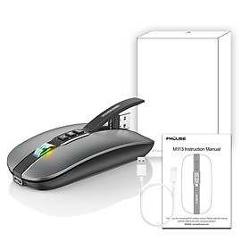 Mini Mouse Quiet Rechargeable Ergonomic DPI Button for PC Laptop Tablet