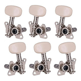 2x6pc Open Gear Acoustic Classical Guitar Tuning Pegs Tuners Machine Head 3L3R