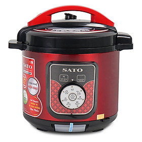 Mua Nồi áp suất đa năng SATO Việt Nhật ST-6AS025 6.0L đa chức năng nấu cơm  nấu cháo  hầm  ninh súp  giữ ấm  làm sữa chua - Miễn phí vận chuyển toàn quốc - Hàng Chính Hãng