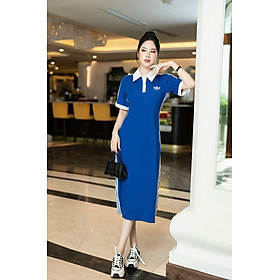 ĐẦM BODY THUN PHỐI VIỀN  TRẮNG