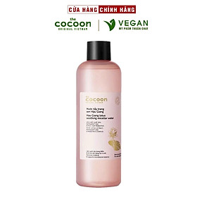 Nước tẩy trang sen Hậu Giang Cocoon 500ml Mỹ phẩm thuần chay