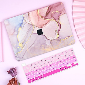 Ốp case dành cho macbook kèm tấm phủ bàn phím siêu sang - Hàng chính hãng