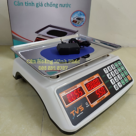 Mua Cân Điện Tử Chống Nước 40kg TVS918 - Phím Tiếng Việt  Cân Có Chức Năng Tính Tiền - 2 Mặt Cân - BH 2 Năm