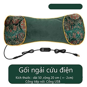 Mua Gối Ngải Cứu Cổ Vai Gáy Cắm Điện Sưởi Ấm Giúp Giảm Đau Vai Gáy Cổ  Gối Kê Cổ Thảo Dược Hương Thơm Giao Màu Ngẫu Nhiên