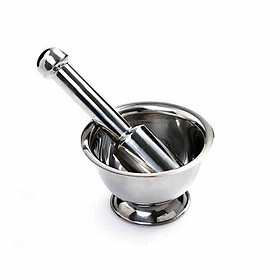 Mua Bộ chày giã cối inox size lớn cực bền và đẹp cao cấp