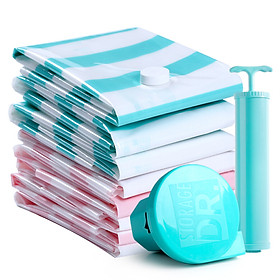 Túi Hút Chân Không DR.STORAGE (3 Lớn - 3 Nhỏ - 3 Trung) Và Bao Gồm Máy Bơm Điện