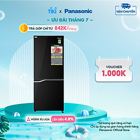 Mua Tủ Lạnh 2 Cánh Panasonic 255 Lít NR-BV280GKVN ngăn đá dưới - Ngăn đông mềm siêu tốc - Hàng chính hãng