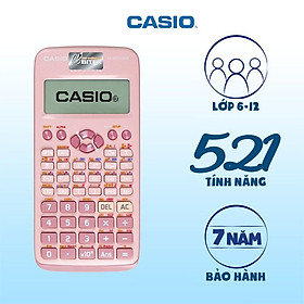 Hình ảnh sách Máy Tính Casio Fx-580VN X Sắc Màu - Hồng Trẻ Trung