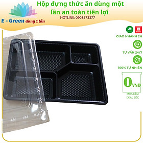 Mua Hộp nhựa đựng cơm văn phòng  Đựng thức ăn dùng một lần an toàn tiện lợi giá rẻ - Egreendùng1lần