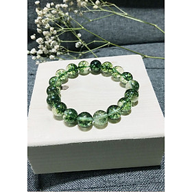 Vòng Tay Thạch Anh Ưu Linh Xanh Rêu - Hợp Mệnh Mộc, Hỏa