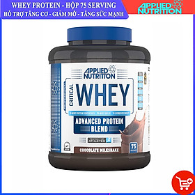 Sữa tăng cơ giảm mỡ CRITICAL WHEY của APPLIED NUTRITION hương Chocolate