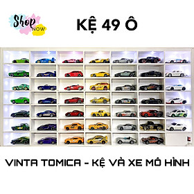 Mua Kệ 49 Ô Trưng Bày Xe Mô Hình Tomica  Hotwheels  Bearbrick 100