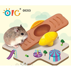 Đô chơi cho hamster OIC Nấm Bập Bênh