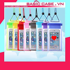 Mua Túi Chống Nước Điện Thoại - Kèm Dây-Trơn Nhiều Màu