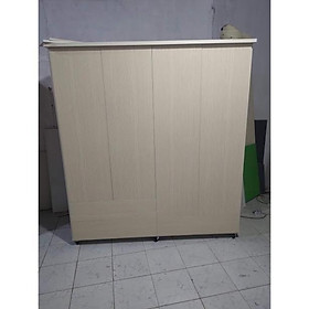 Mua Tủ Nhựa Đì Loan 4 Cánh Màu Gỗ Sồi 263
