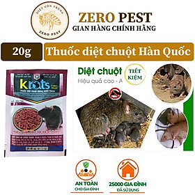 THUỐC DIỆT CHUỘT THÔNG MINH HÀN QUỐC KRATS 20G