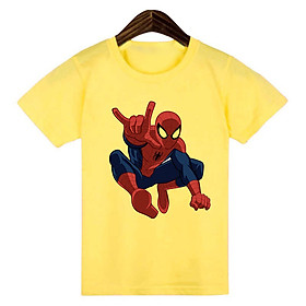 Áo thun bé trai in hình Spiderman xinh xắn chất vải đẹp