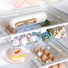 Máy Khử Mùi Tủ Lạnh Máy Lọc Không Khí Mini Diệt Khuẩn Tủ Lạnh Tích Hợp Công Nghệ Ozone Sản Phẩm Cho Gia Đình