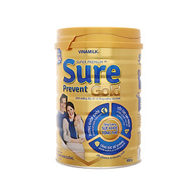 Hình ảnh Sữa Bột Vinamilk Sure Prevent - Hộp Thiếc 900g (Mẫu mã mới)