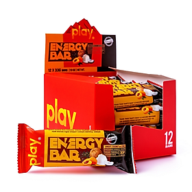 Hộp 12 thanh năng lượng PLAY Thanh ngũ cốc dinh dưỡng PLAY energy bar