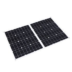 100W D C 9V/18V Flexible Solar Panel with USB/ Type C Interface & Car C-harger 10/20/30/40/50A Solar C-harge Controller
