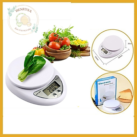 Cân tiểu ly điện tử để bàn, nhà Bếp Electronic Kitchen WH-B05 5kgx1g - HENRYSA
