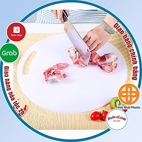 Thớt nhựa tròn Việt Nhật 3 size kháng khuẩn bền đẹp  -Buôn rẻ 01248