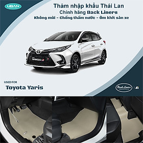 Thảm lót sàn ô tô UBAN cho xe Toyota Yaris - Nhập khẩu Thái Lan