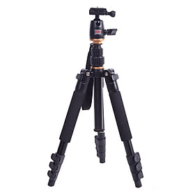 Chân Máy Ảnh Chuyên Nghiệp Tripod Beike Q555 - Hàng Nhập Khẩu