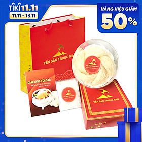 Tổ Yến Sào Tinh Chế 3 Tổ 24g Hộp Tổ Yến làm sạch Tổ Yến Sạch chế biến từ