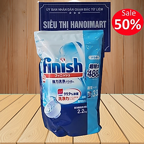 Bột rửa bát Finish 2.5kg dùng cho Máy rửa bát chén chính hãng