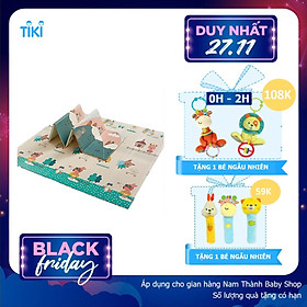 Thảm xốp silicone XPE nằm chơi cho Bé- chống nóng, chống trơn trượt và chống nước ( giao hình ngẫu nhiên)